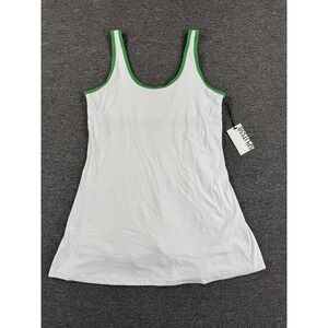 Splits59 Dress Womens Large White Airweight Tank Mini A‎ Line Tennis Stretch